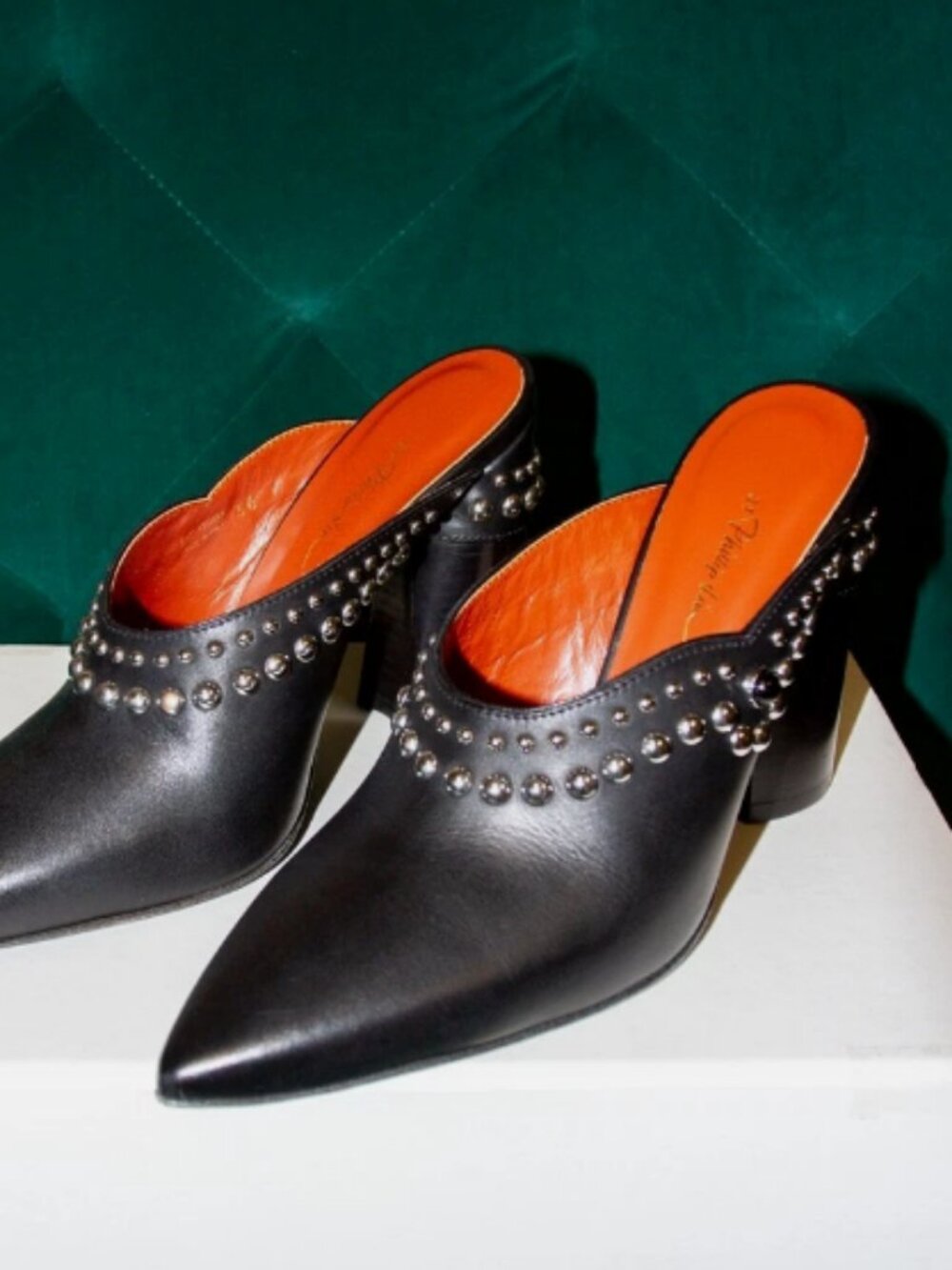 3.1 Philip Lim Patsy Studded Mule in Black